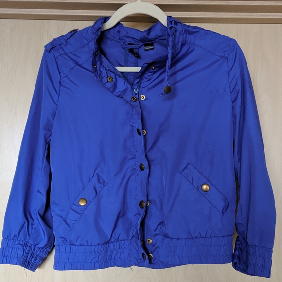 Blue Bomber Jacket - Picture 4 of 5